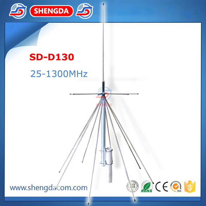 wide band antenna 25-3000mhz stainless steel Diamond discone antenna